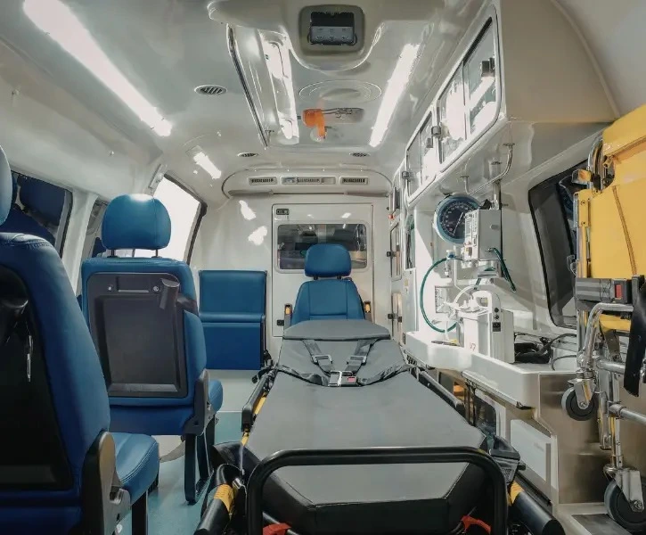 Palmer Medical Transport vehicle supporting senior transportation services in Wheaton, Maryland